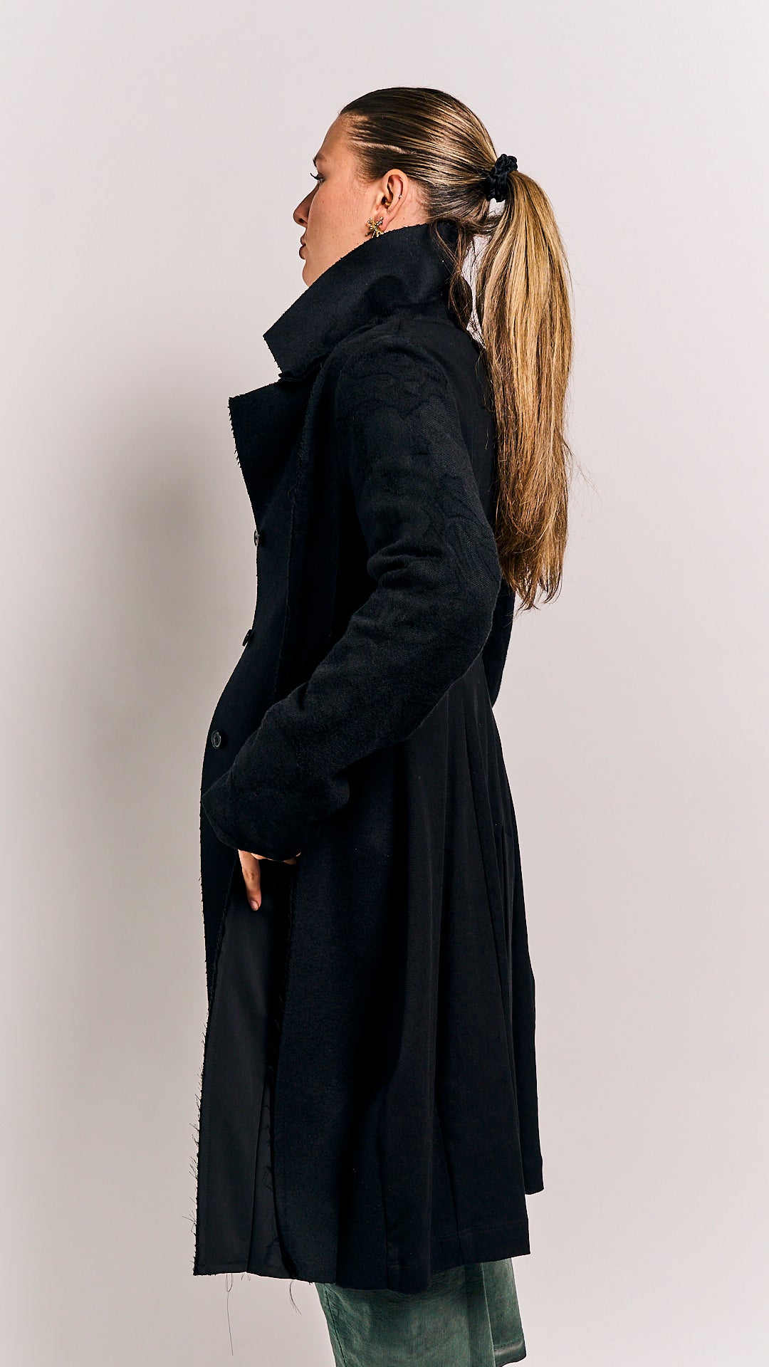 Rundholz Mainline Coat Black