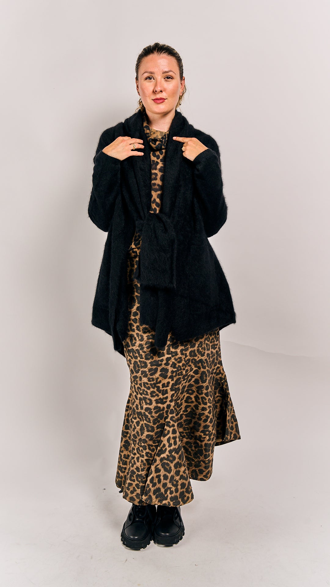 Rundholz Mainline Racoon Cardigan Black