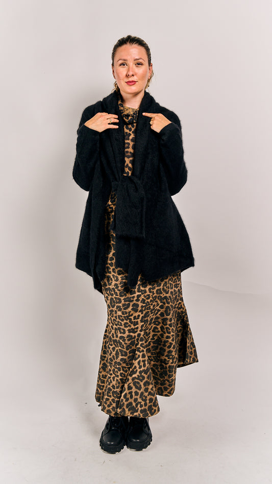 Rundholz Mainline Racoon Cardigan Black