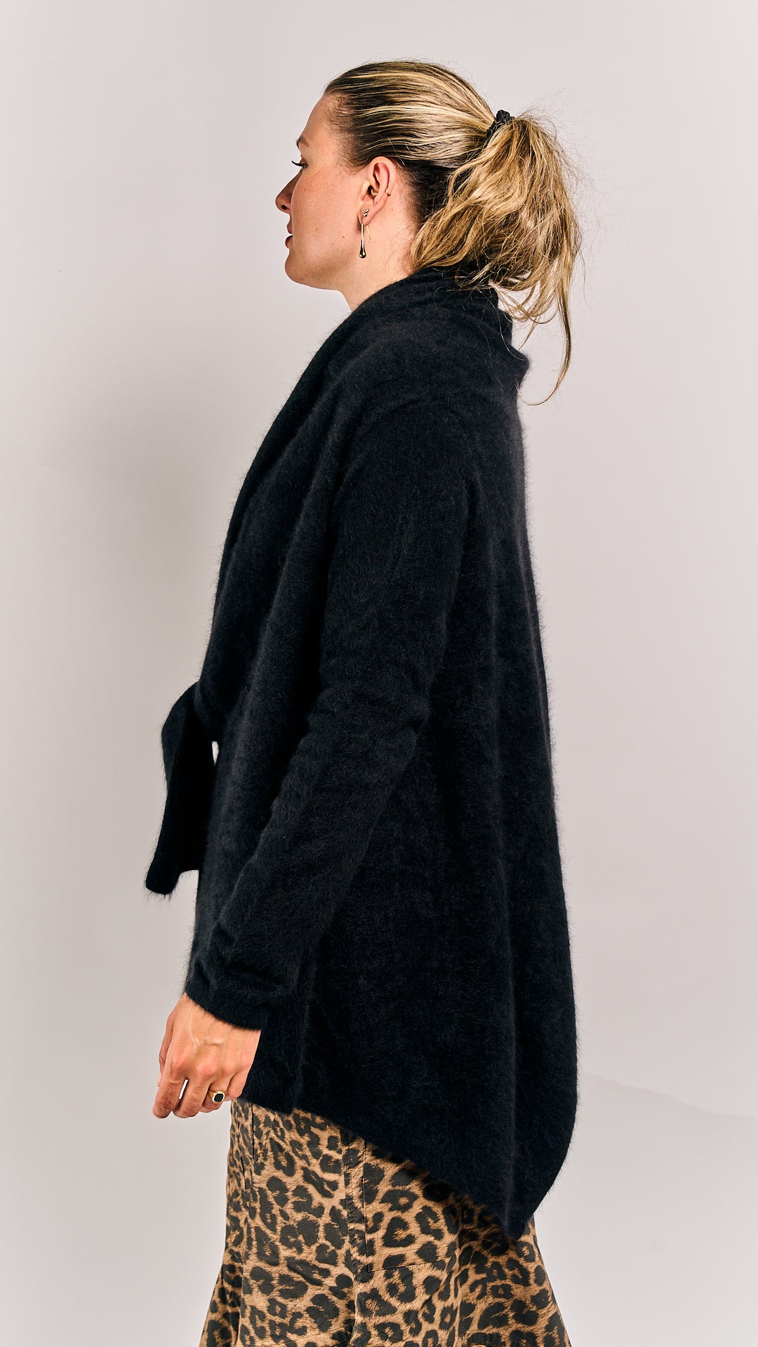 Rundholz Mainline Racoon Cardigan Black