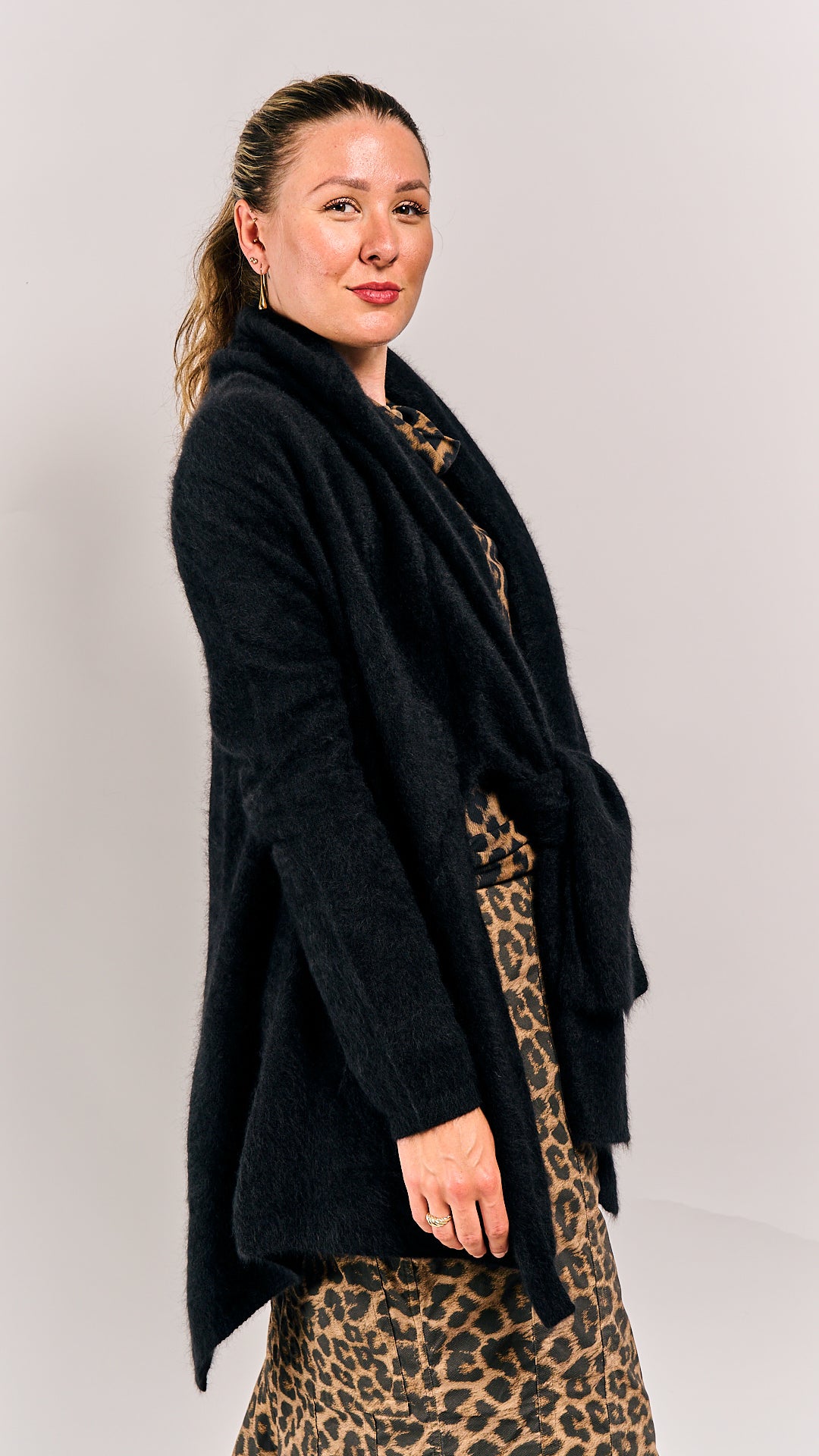 Rundholz Mainline Racoon Cardigan Black