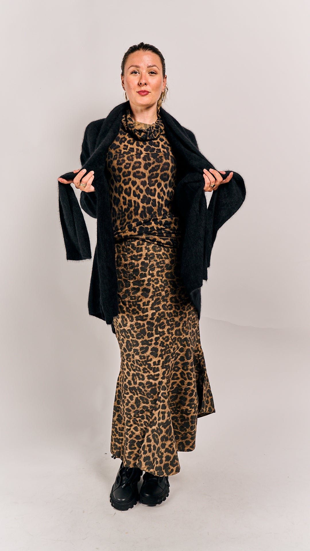 Rundholz Mainline Racoon Cardigan Black