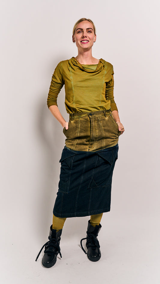 Rundholz DIP Skirt Lagoon