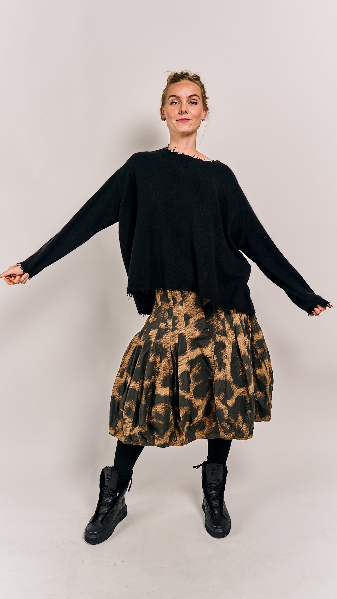 Rundholz Mainline Pullover Black