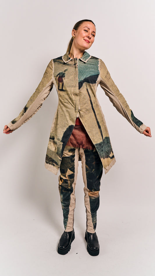 Rundholz DIP Jacket Scene Print