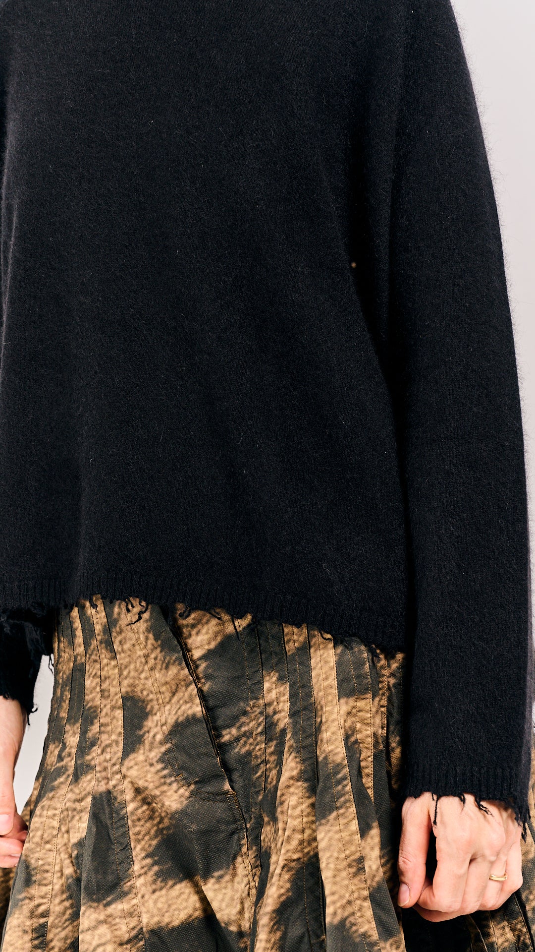 Rundholz Mainline Pullover Black