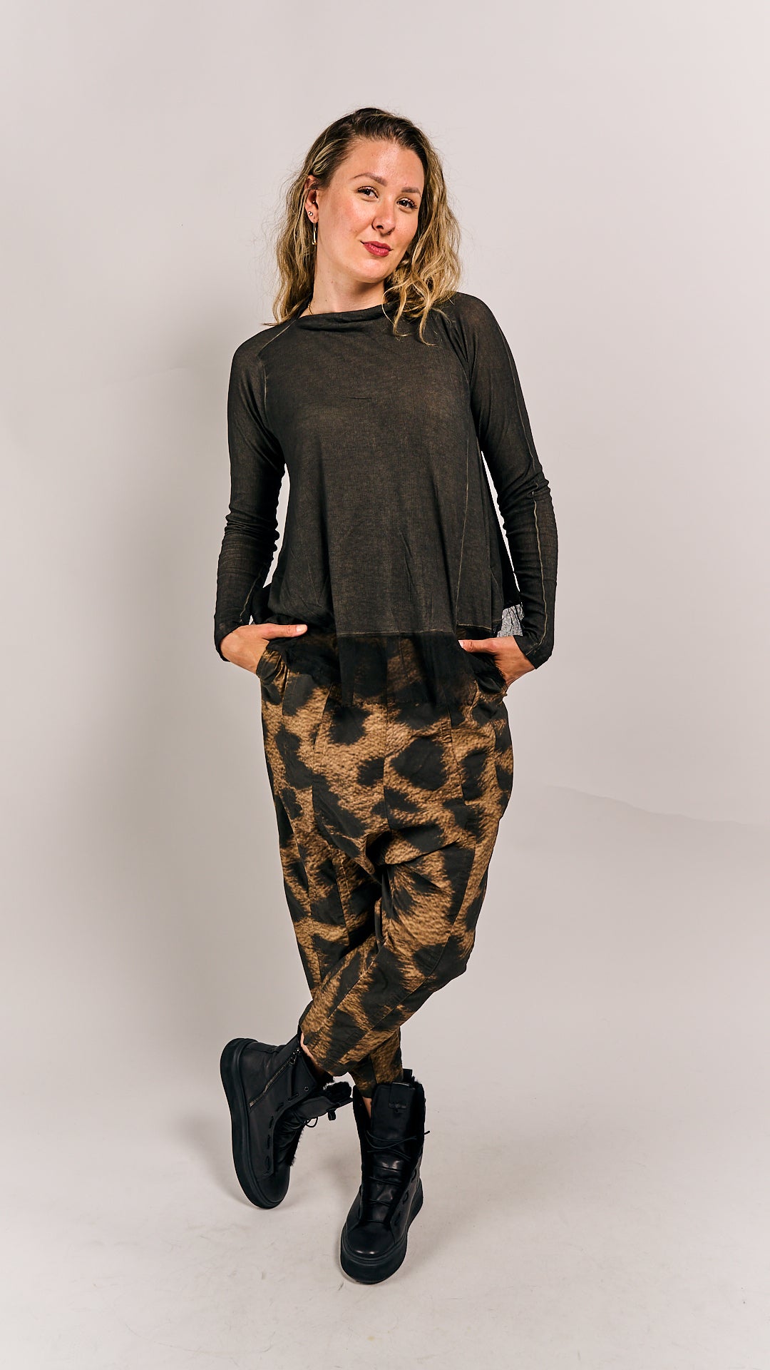 Rundholz DIP Shirt Black Cloud