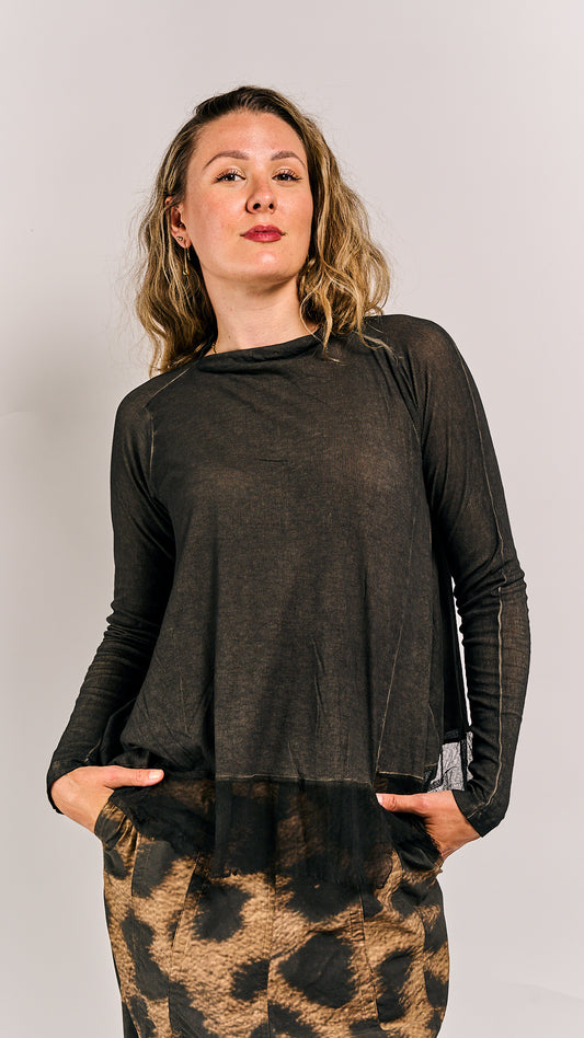 Rundholz DIP Shirt Black Cloud