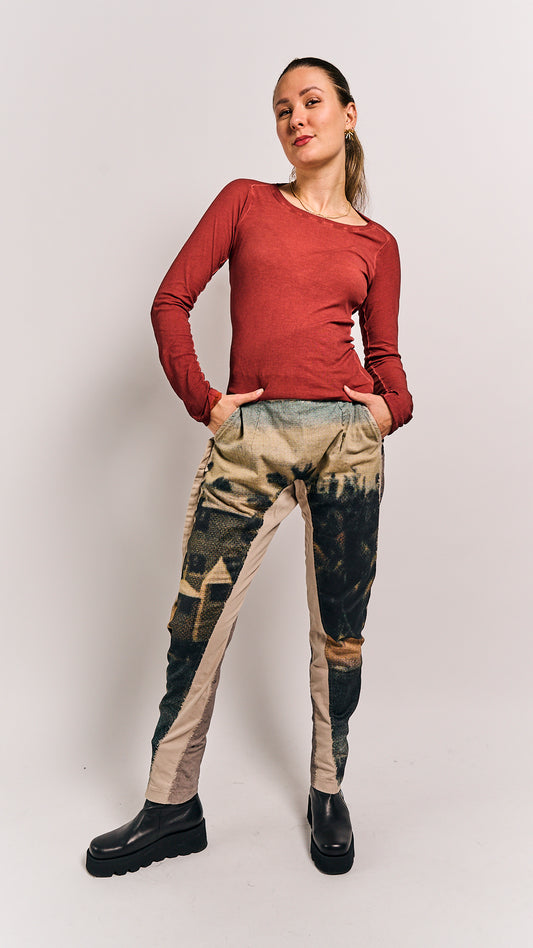 Rundholz DIP Trousers Scene Print