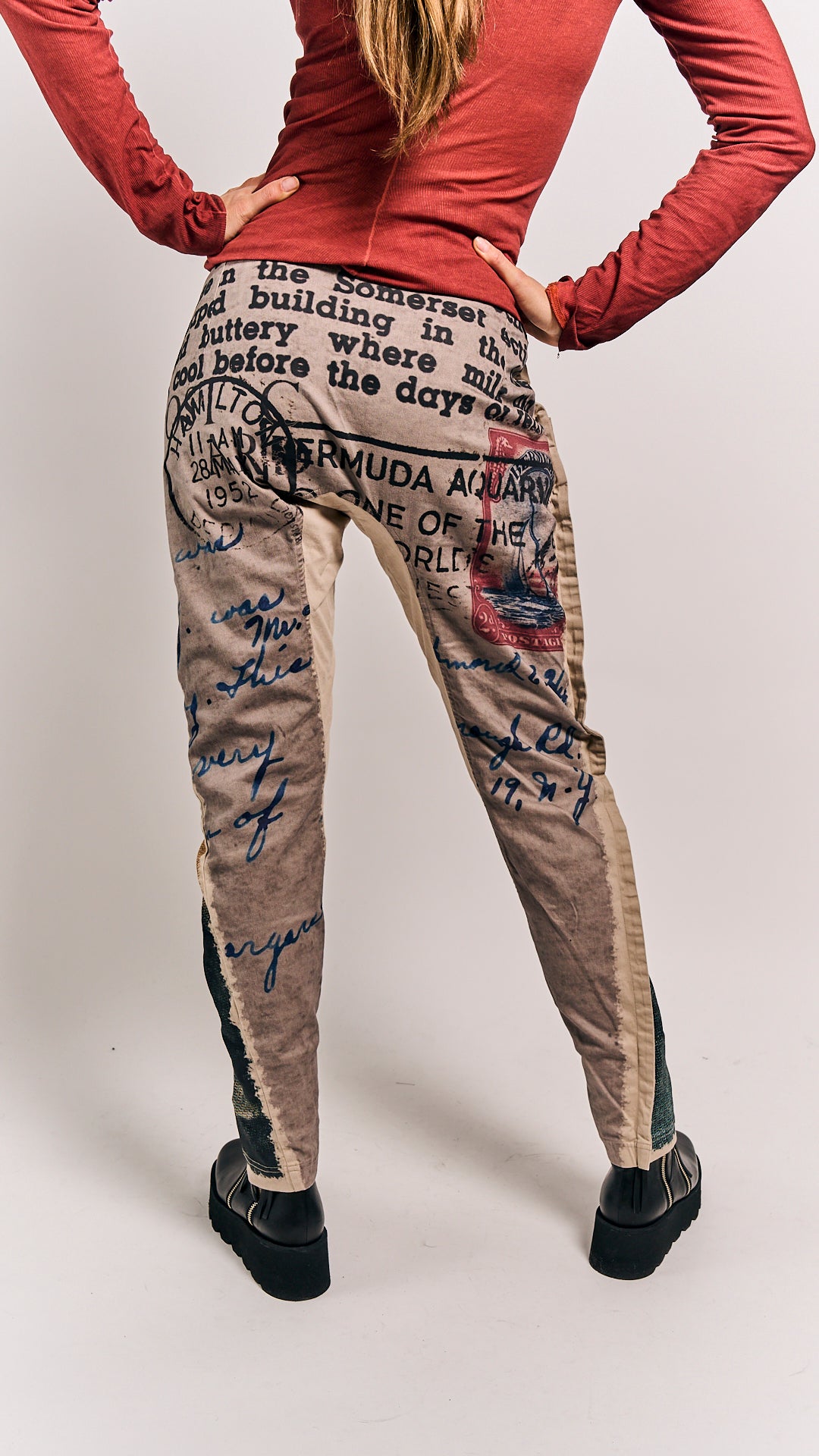 Rundholz DIP Trousers Scene Print