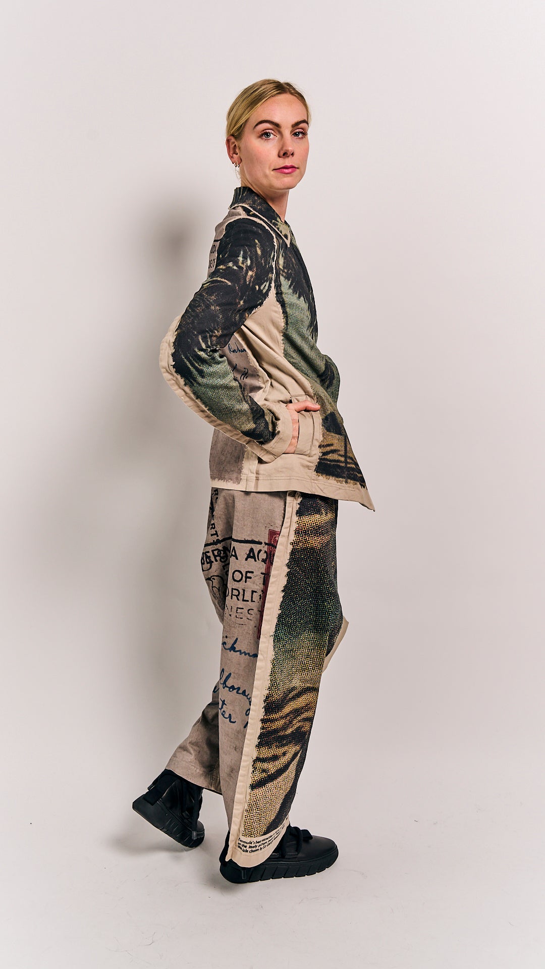 Rundholz DIP Jacket Scene Print
