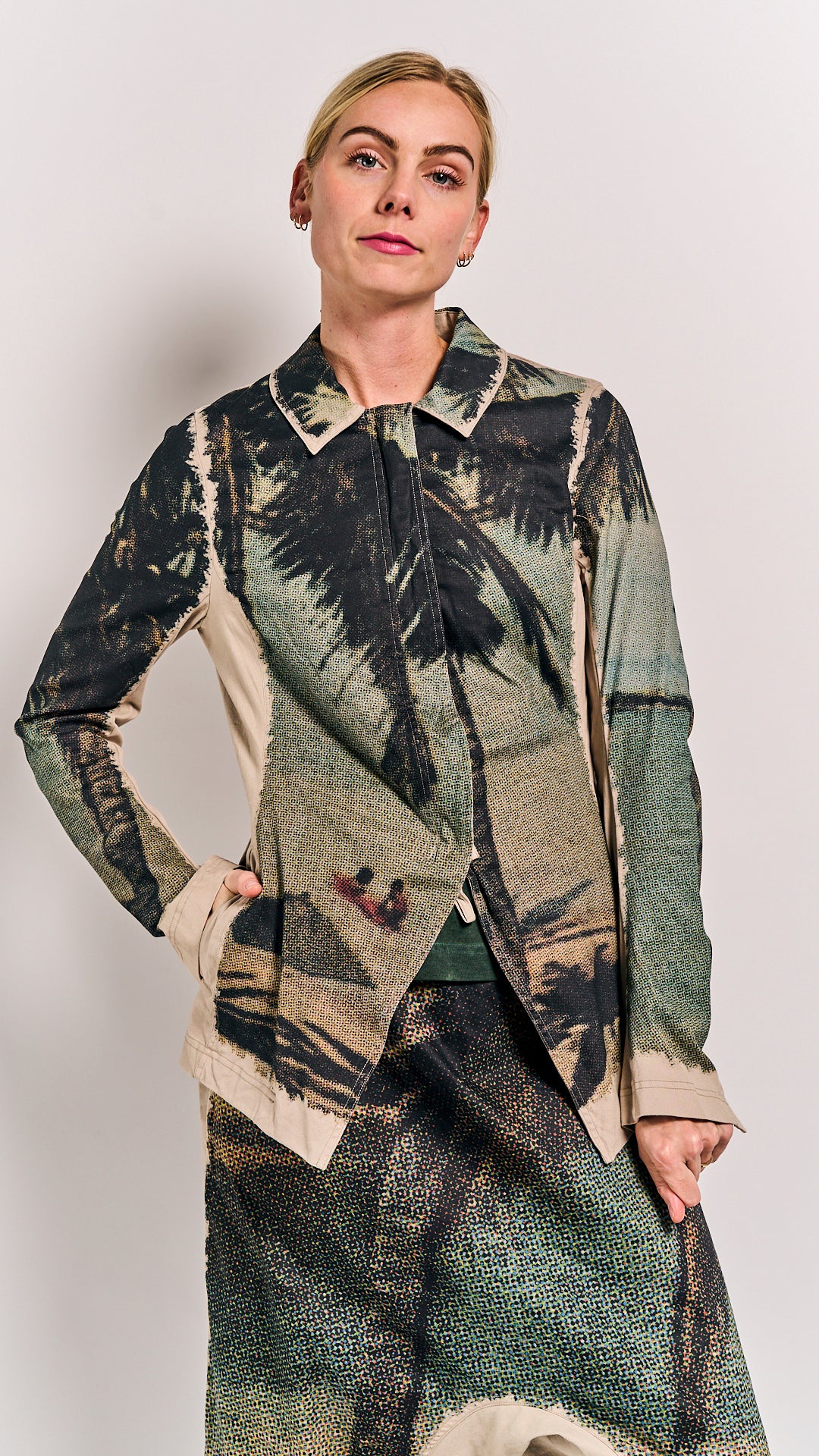 Rundholz DIP Jacket Scene Print