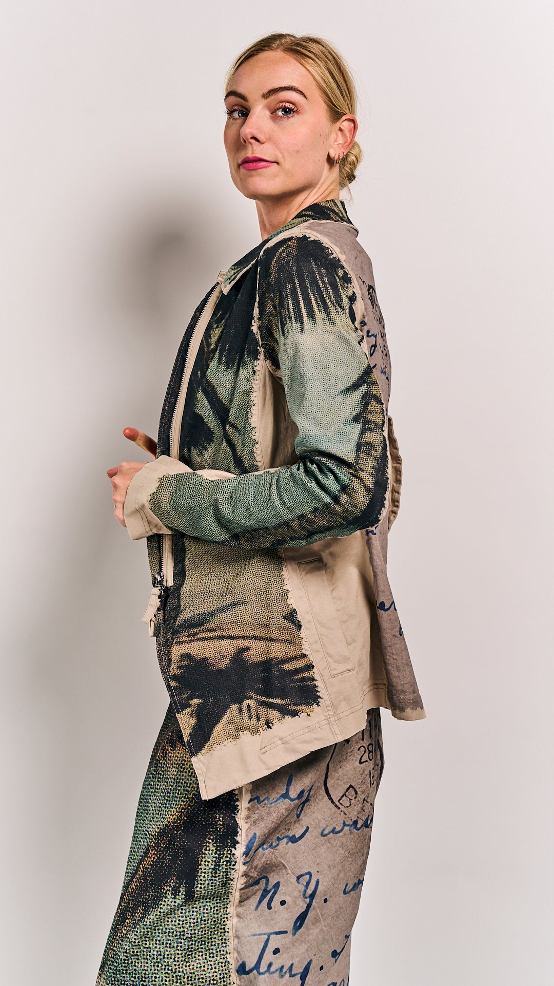 Rundholz DIP Jacket Scene Print