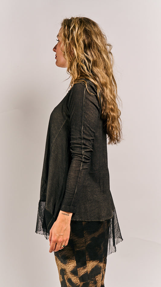 Rundholz DIP Shirt Black Cloud