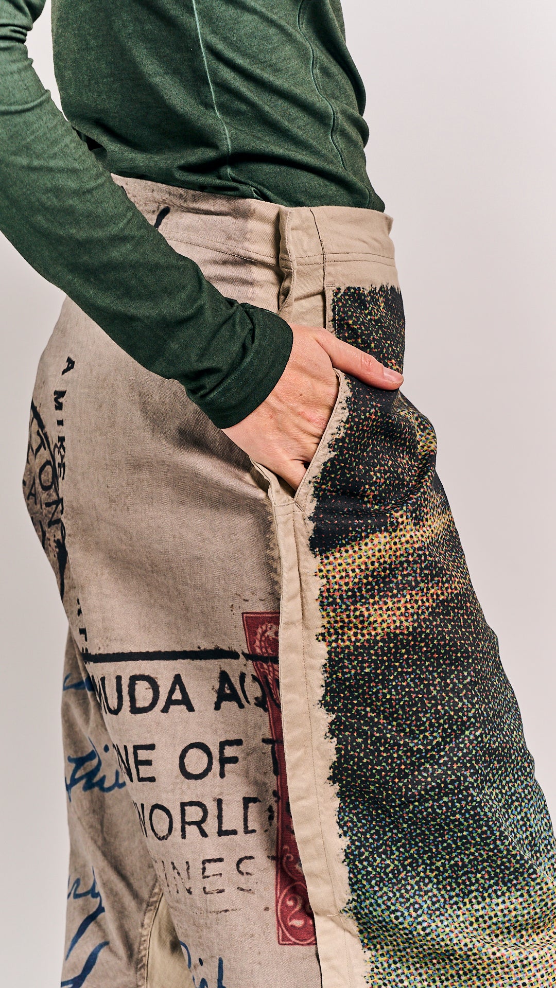 Rundholz DIP Trousers Scene Print