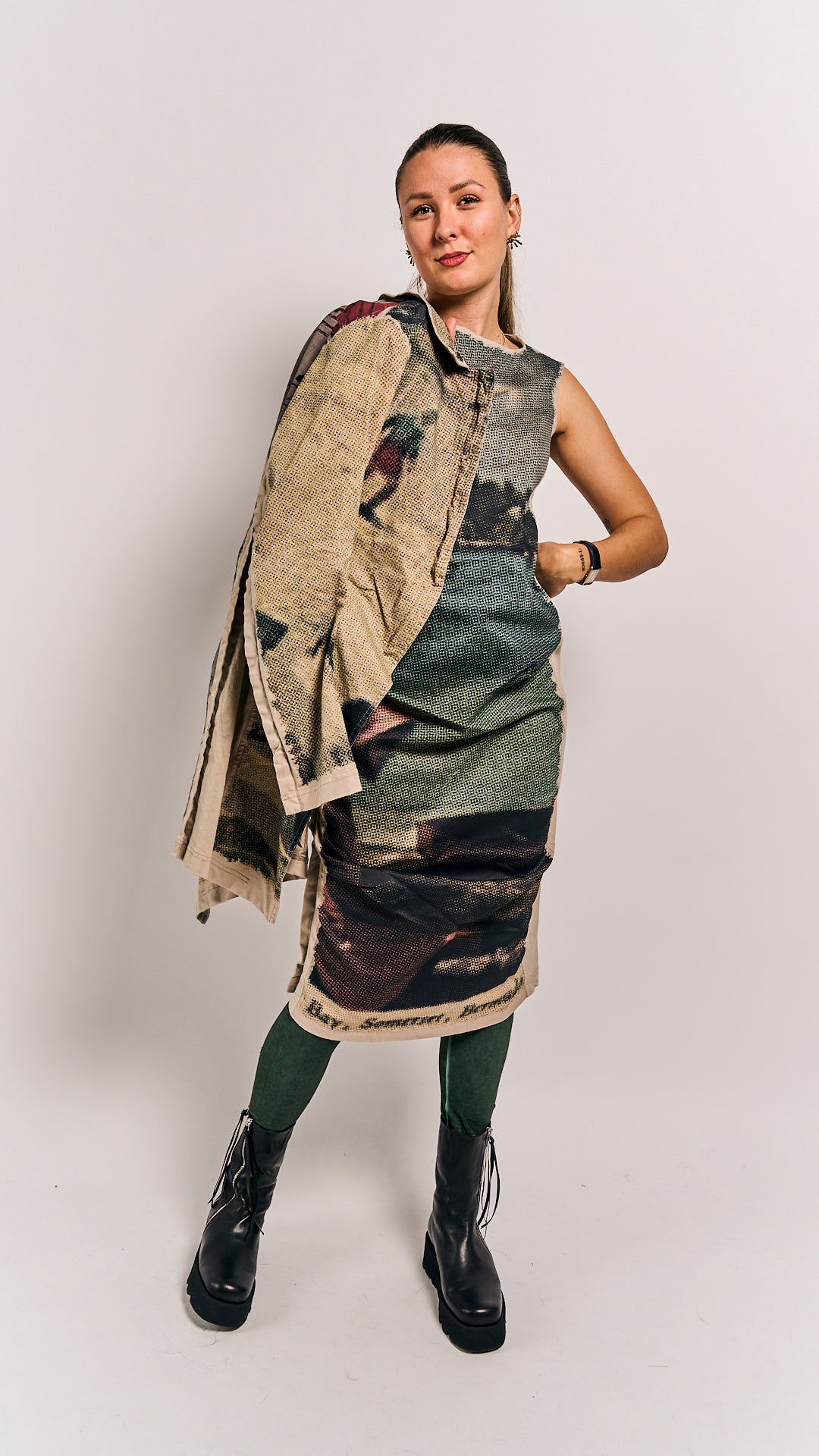 Rundholz DIP Jacket Scene Print