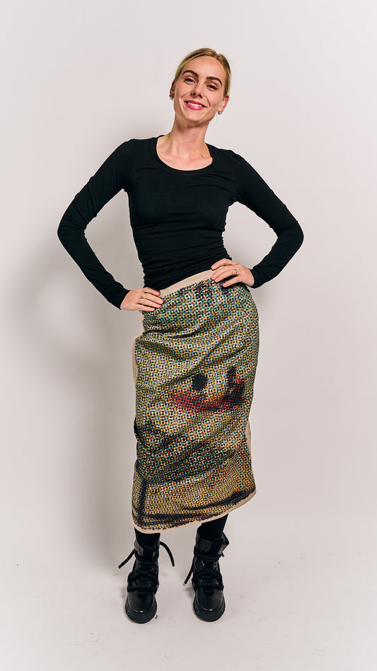 Rundholz DIP Skirt Scene Print