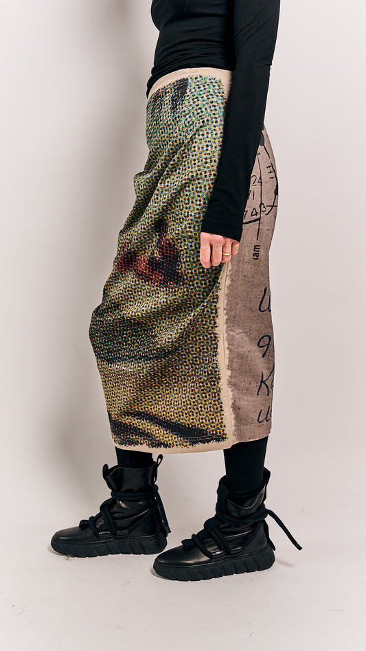 Rundholz DIP Skirt Scene Print