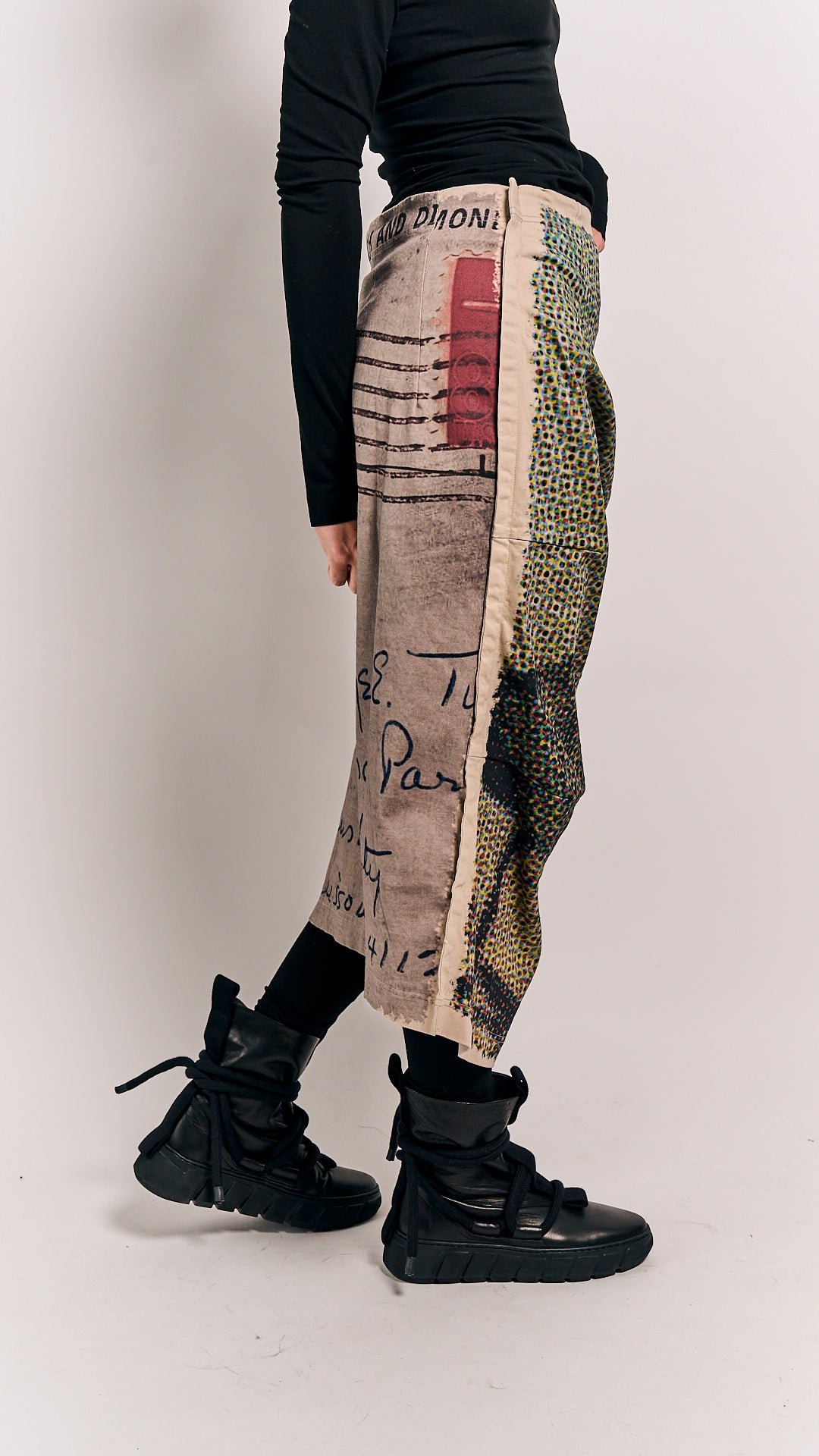Rundholz DIP Skirt Scene Print