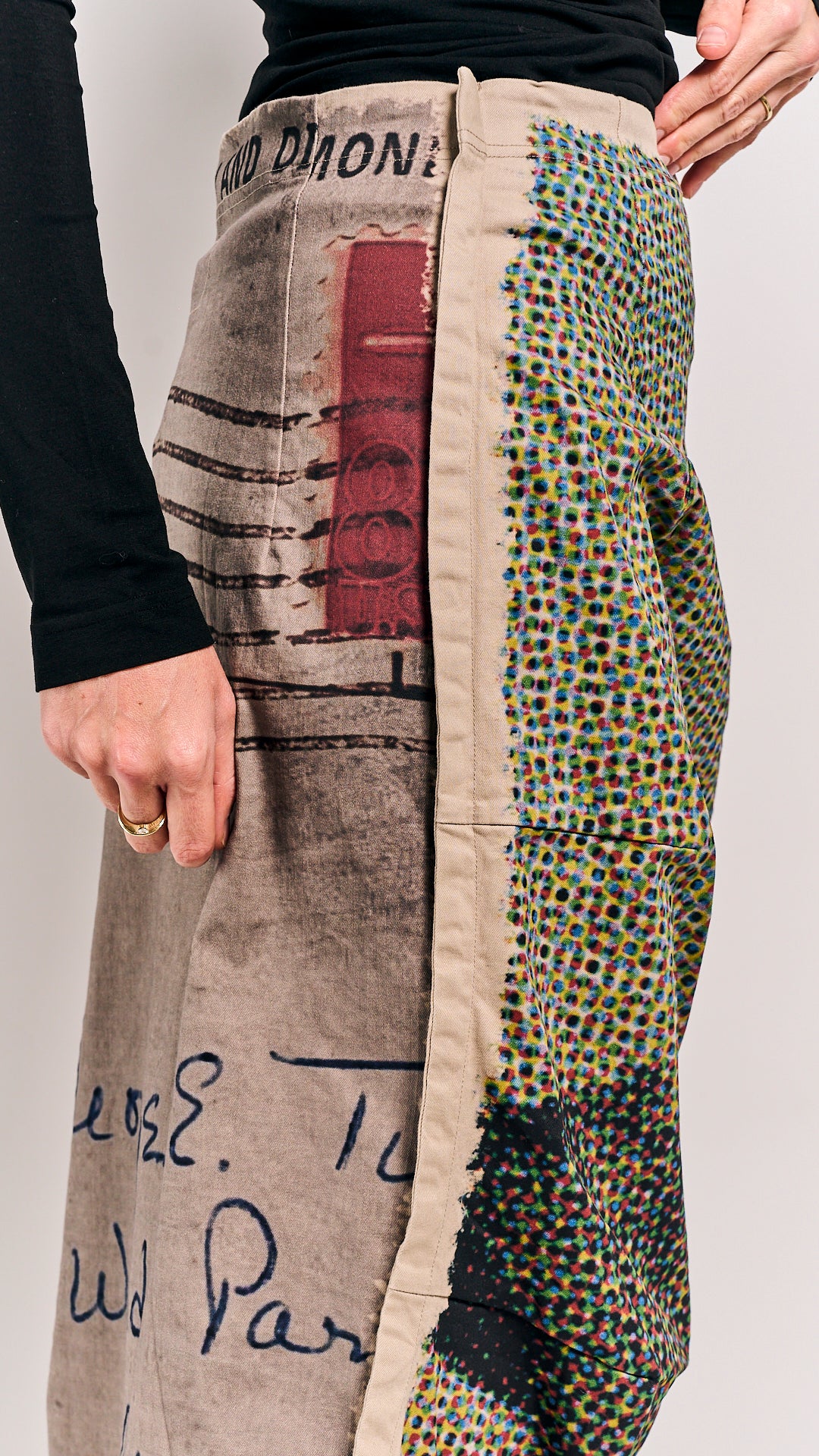 Rundholz DIP Skirt Scene Print
