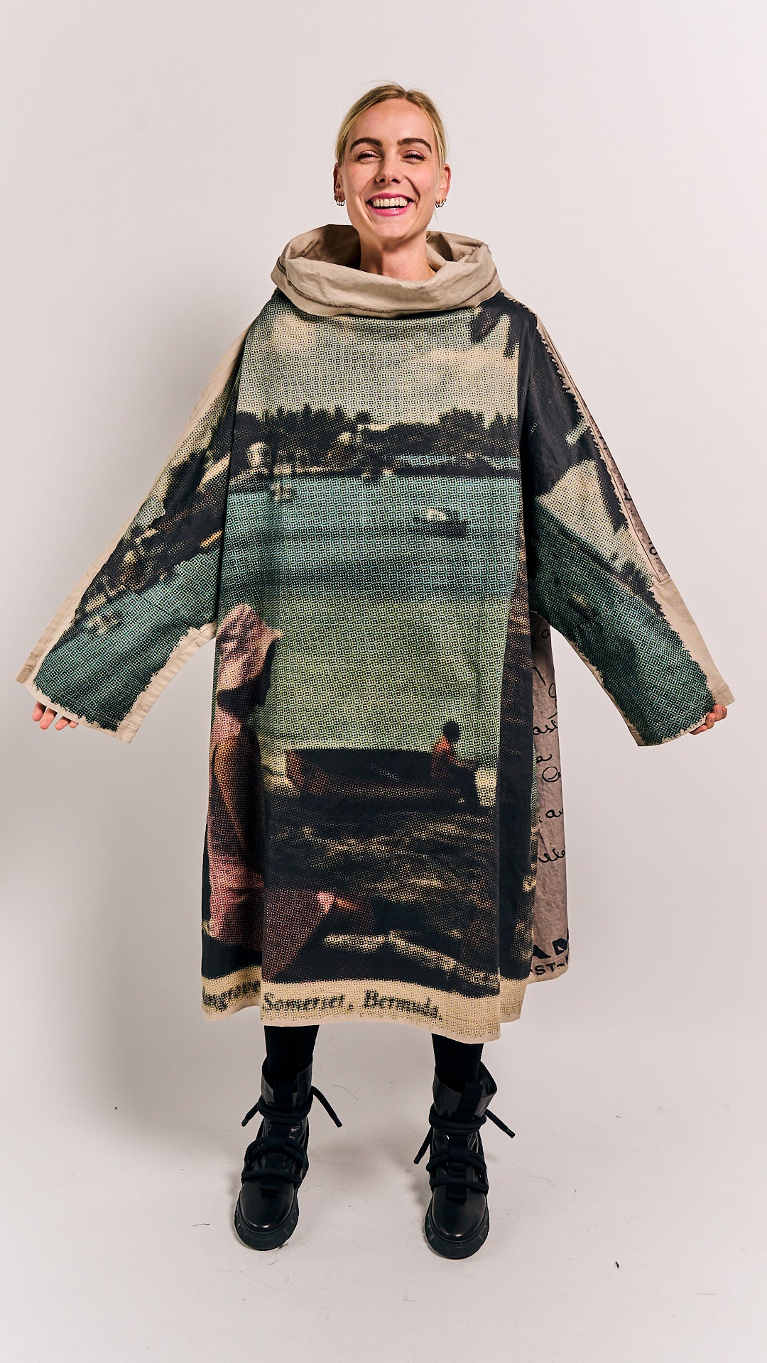 Rundholz DIP Dress Scene Print