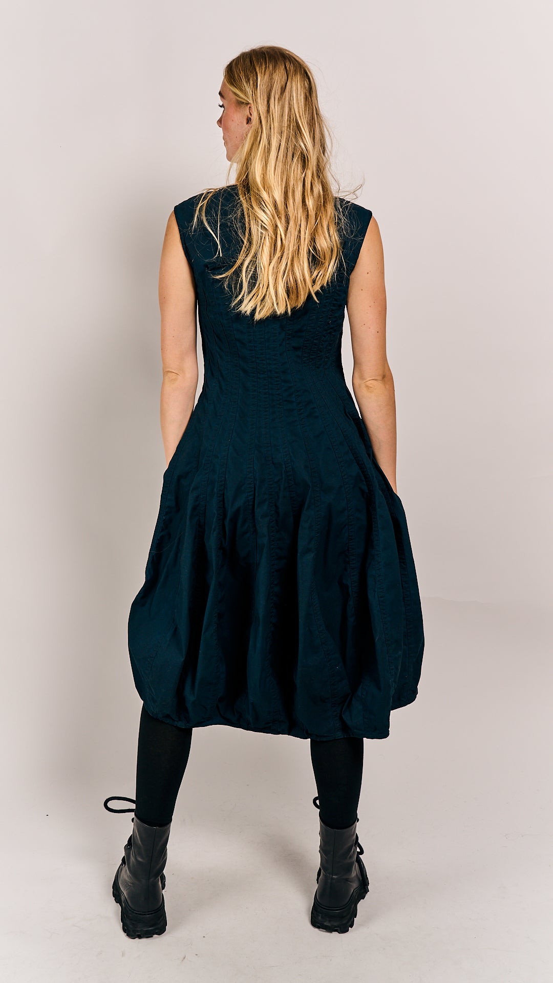 Rundholz Mainline Dress Petrol Cloud