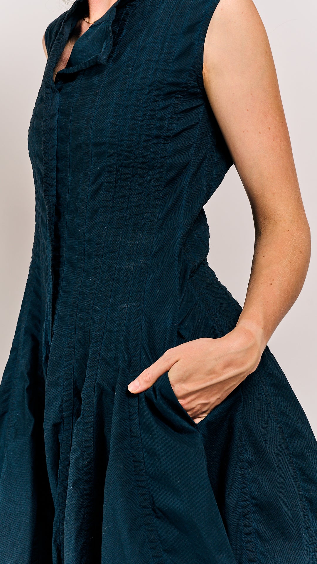 Rundholz Mainline Dress Petrol Cloud