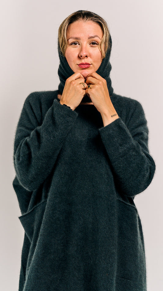 Rundholz Mainline Racoon Collar Petrol