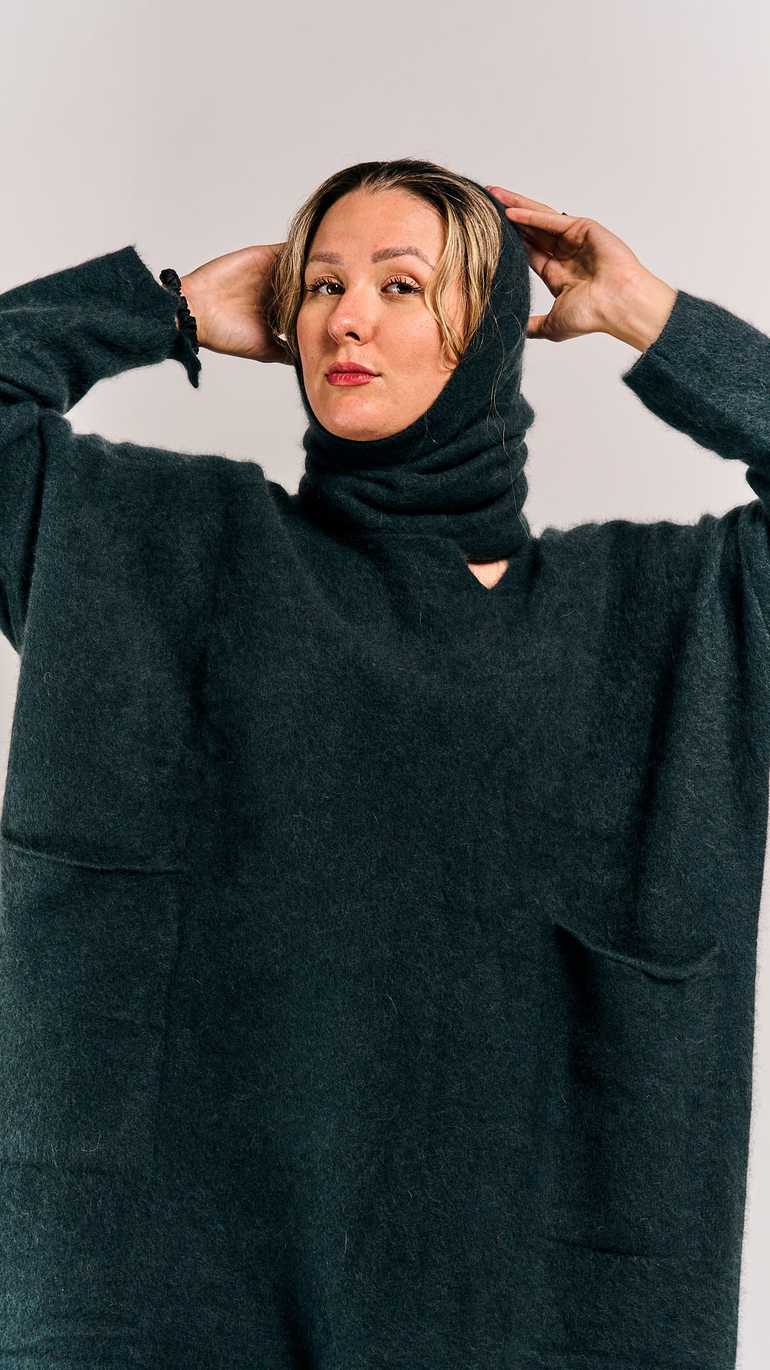 Rundholz Mainline Racoon Collar Petrol