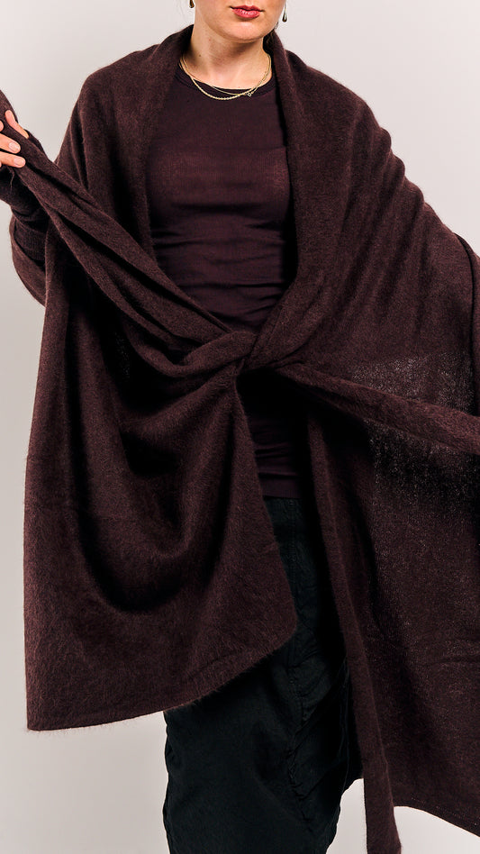 Rundholz Mainline Racoon Shawl Purple