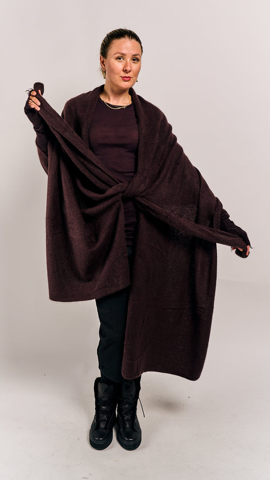 Rundholz Mainline Racoon Shawl Purple