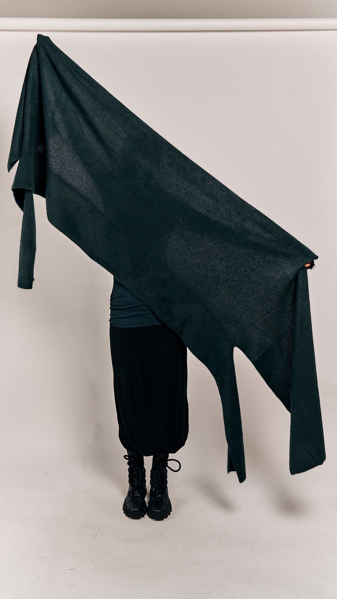 Rundholz Mainline Racoon Shawl Petrol