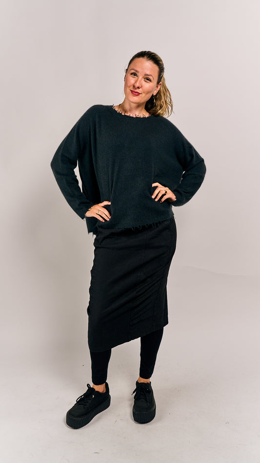 Rundholz Mainline Pullover Petrol