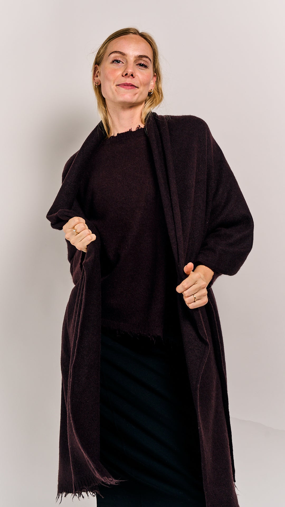 Rundholz Mainline Shawl Purple