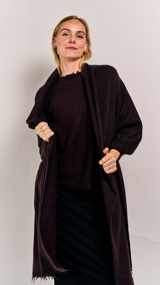 Rundholz Mainline Shawl Purple