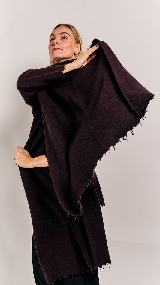Rundholz Mainline Shawl Purple