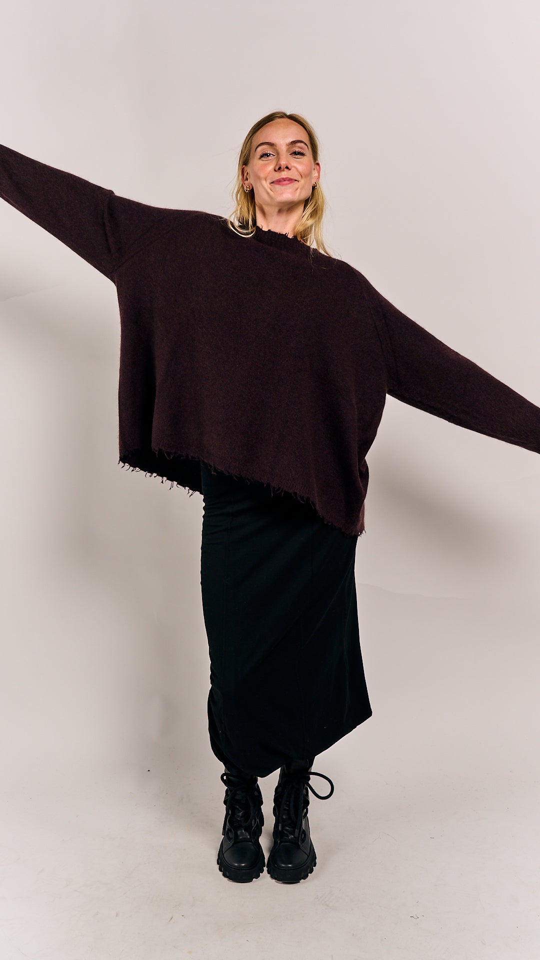 Rundholz Mainline Pullover Purple