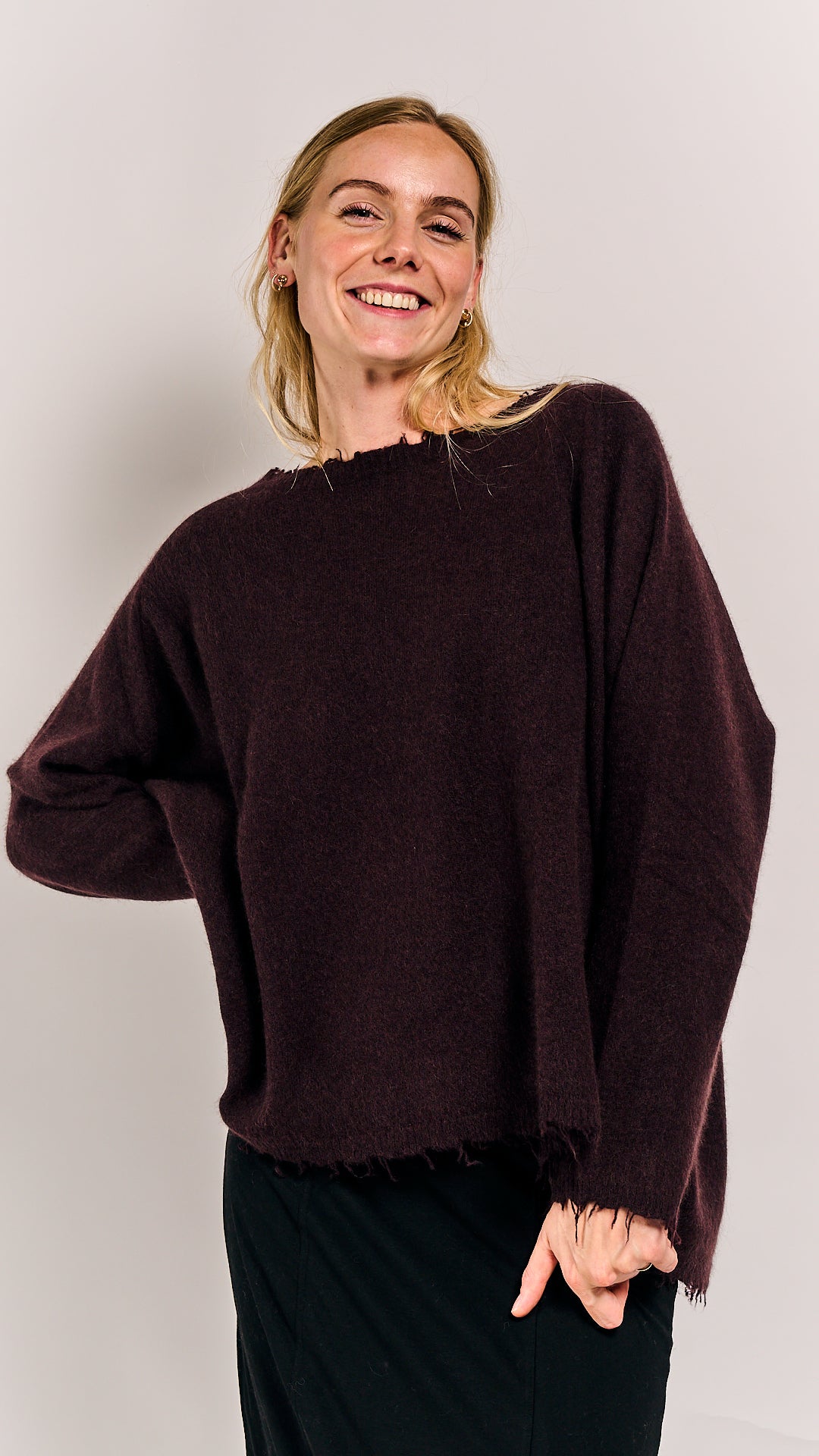 Rundholz Mainline Pullover Purple