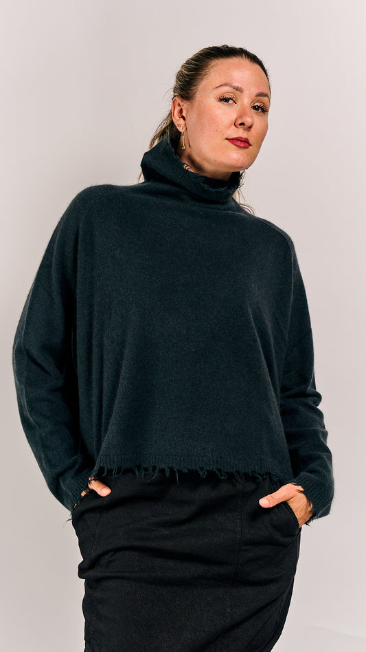 Rundholz Mainline Pullover Petrol