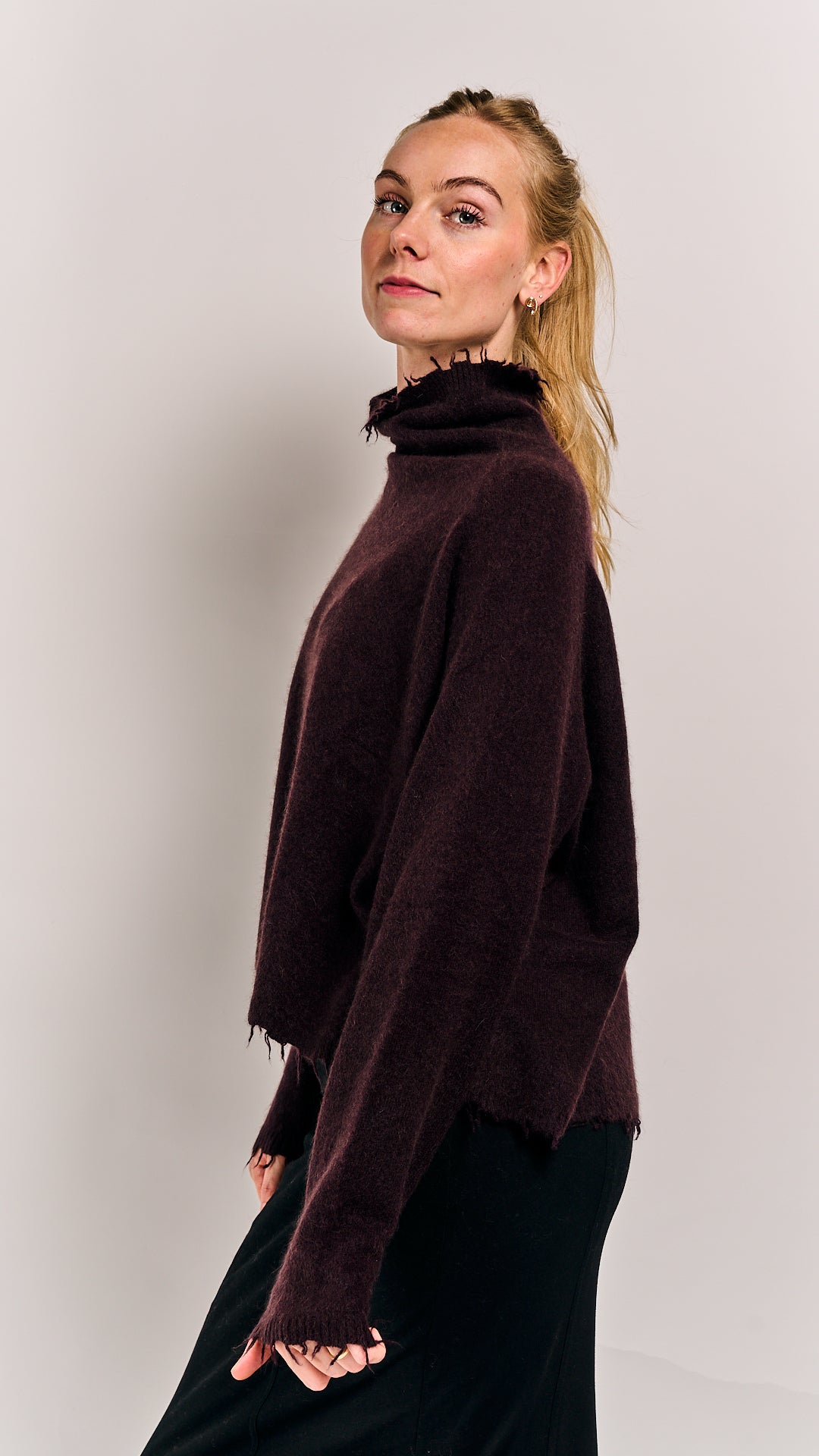Rundholz Mainline Pullover Purple