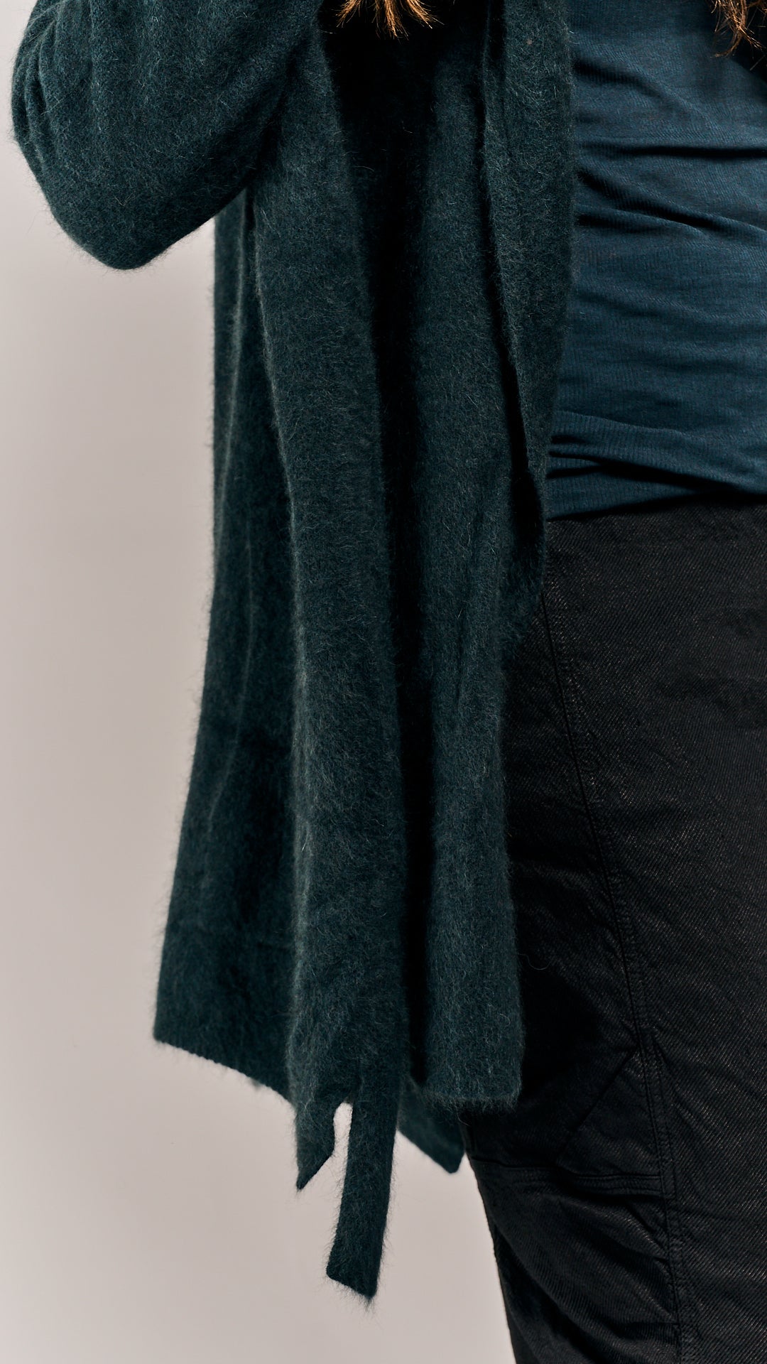 Rundholz Mainline Racoon Cardigan Petrol