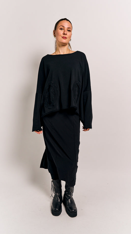 Rundholz Black Label Pullover Black