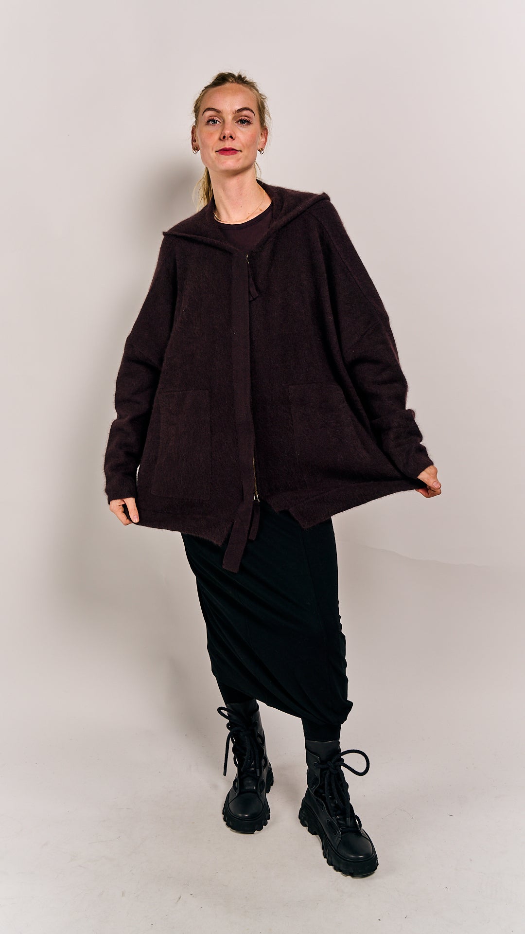 Rundholz Mainline Racoon Cardigan Purple