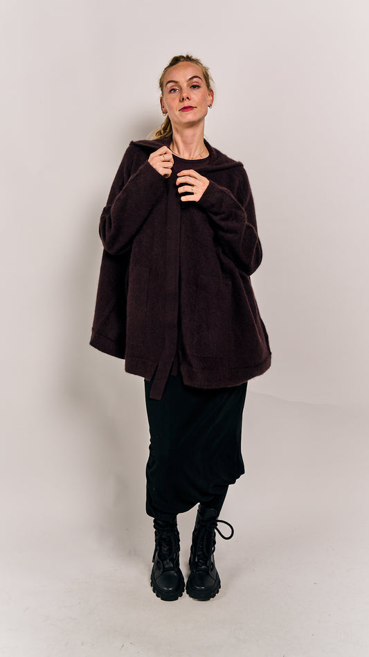 Rundholz Mainline Racoon Cardigan Purple