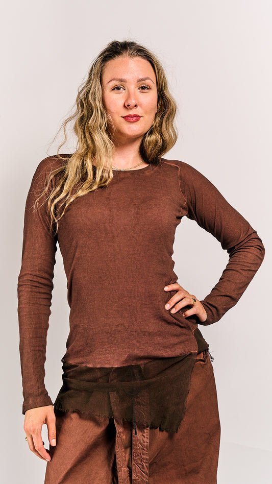 Rundholz DIP Shirt Henna Cloud
