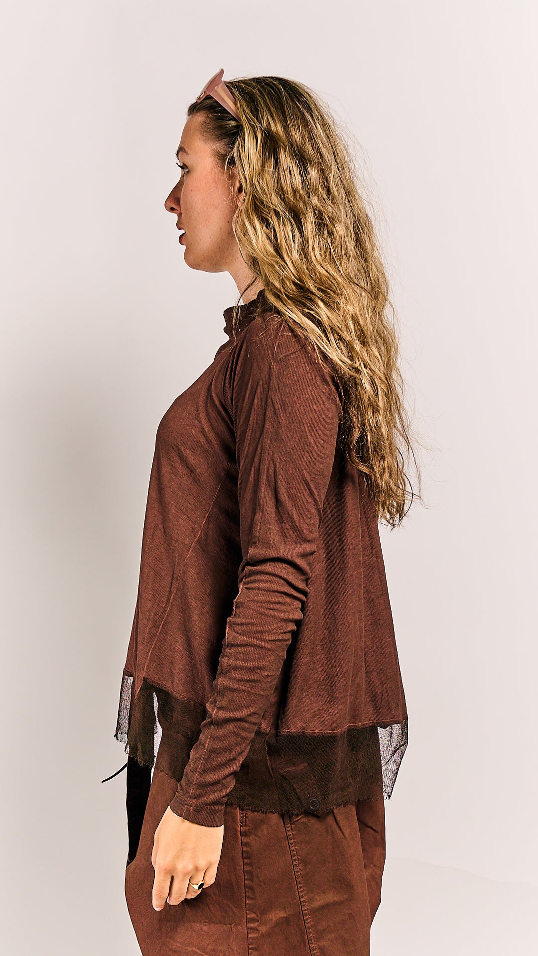 Rundholz DIP Shirt Henna Cloud