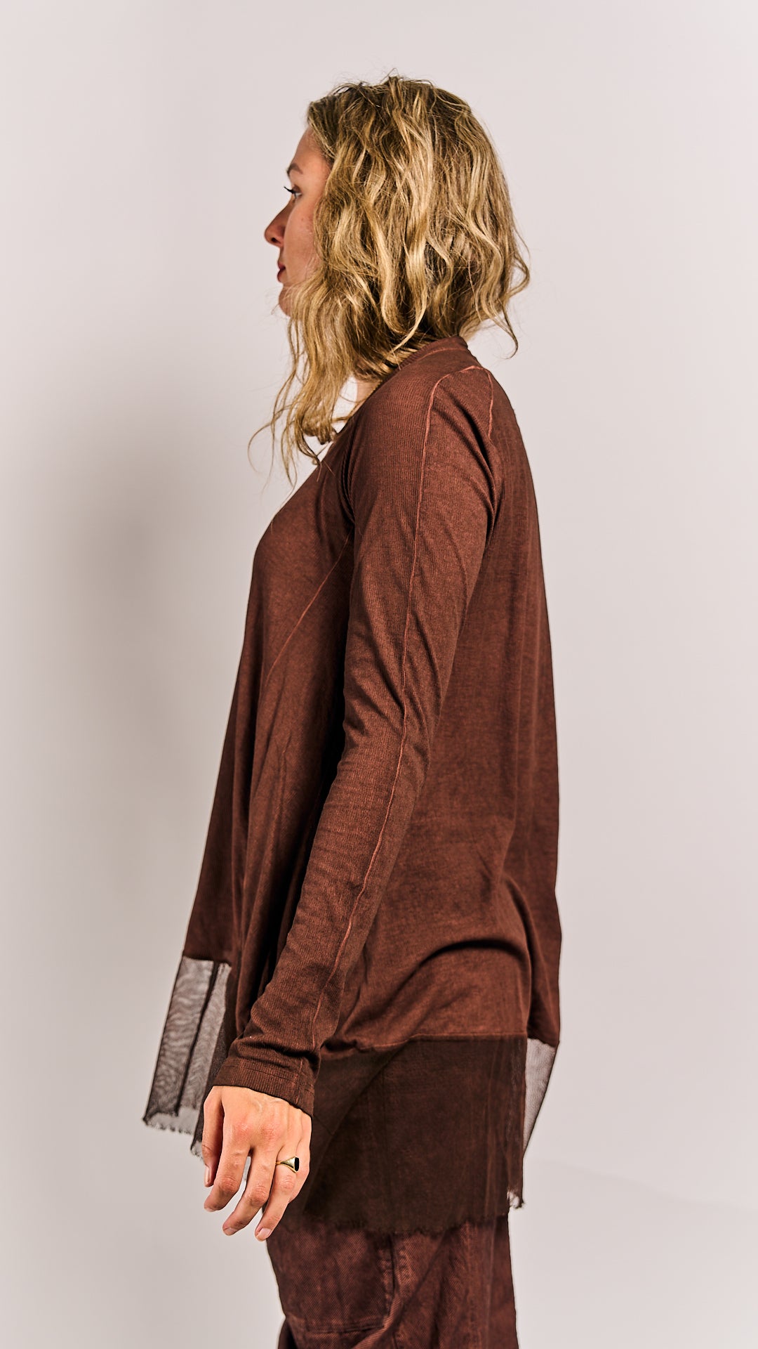 Rundholz DIP Shirt Henna Cloud