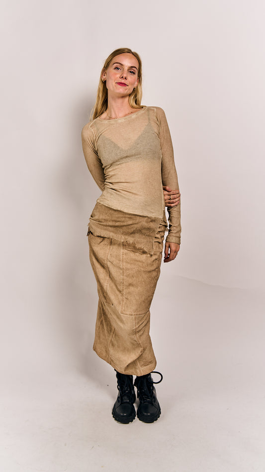 Rundholz DIP Shirt Clay Cloud
