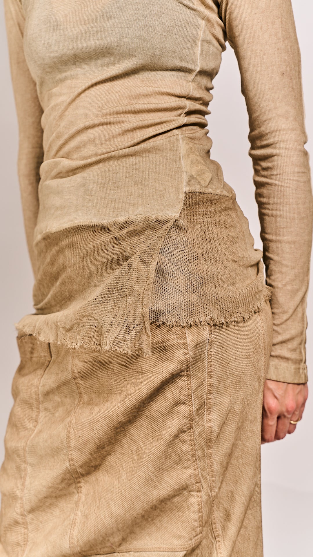 Rundholz DIP Shirt Clay Cloud