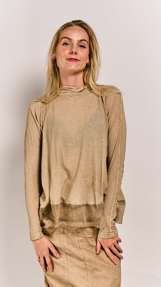 Rundholz DIP Shirt Clay Cloud